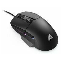 Sharkoon Maus Shark SGM35 Optisch schw - Maus - 6.400 dpi