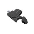Conceptronic StreamVault BIAN04B - MicroSD (TransFlash) - MicroSDHC - MicroSDXC - SD - SDHC - SDXC - Schwarz - 5000 Mbit/s - USB 3.2 Gen 1 (3.1 Gen 1) Type-A - 30 mm - 85 mm