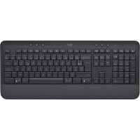 Logitech Signature K650 - Volle Größe (100%) - Bluetooth - Membran Key Switch - AZERTY - Graphit