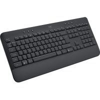 Logitech Signature K650 - Volle Größe (100%) - Bluetooth - Membran Key Switch - AZERTY - Graphit