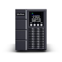 CyberPower Systems CyberPower OLS1000EA-DE Doppelwandler Online USV 1000VA/900W Tower - ECO Mode - LCD - USB - Expansion Port für opt. Netzwerkkarten - Doppelwandler (Online) - 1 kVA - 900 W - Reiner Sinus - 160 V - 300 V