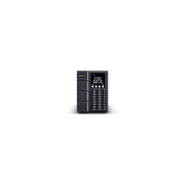CyberPower Systems CyberPower OLS1000EA-DE Doppelwandler Online USV 1000VA/900W Tower - ECO Mode - LCD - USB - Expansion Port für opt. Netzwerkkarten - Doppelwandler (Online) - 1 kVA - 900 W - Reiner Sinus - 160 V - 300 V