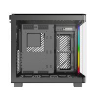 MONTECH KING 95 PRO Midi-Tower Tempered Glass ARGB - rot