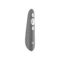Logitech R500, Bluetooth/RF, USB, 20 m, Grau