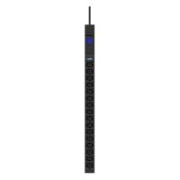 PowerWalker 10133027 - Messgerät - 0U - Senkrecht - Schwarz - 16 AC-Ausgänge - C13-Koppler