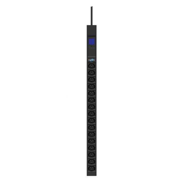 PowerWalker 10133027 - Messgerät - 0U - Senkrecht - Schwarz - 16 AC-Ausgänge - C13-Koppler