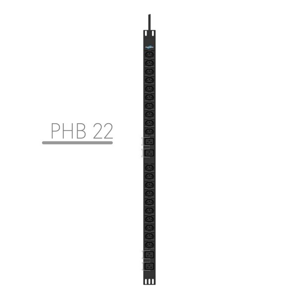 PowerWalker 10133019 - Standard - 0U - Schwarz - C13-Koppler - C19-Koppler - C20-Koppler - 1050 mm