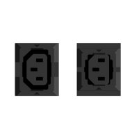 PowerWalker 10133031 - Standard - 0U - Senkrecht - Schwarz - 24 AC-Ausgänge - C13-Koppler - C19-Koppler