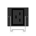 PowerWalker 10133031 - Standard - 0U - Senkrecht - Schwarz - 24 AC-Ausgänge - C13-Koppler - C19-Koppler