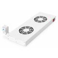 Equip Lüftermodul 19" für Serverschränke 2xLüfter RAL7035 - Zubehör Stromversorgung - 0,12 m