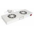 Equip Lüftermodul 19" für Serverschränke 2xLüfter RAL7035 - Zubehör Stromversorgung - 0,12 m