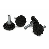 Equip füsse für Serverschränke 4Stk schwarz - 0,12 m