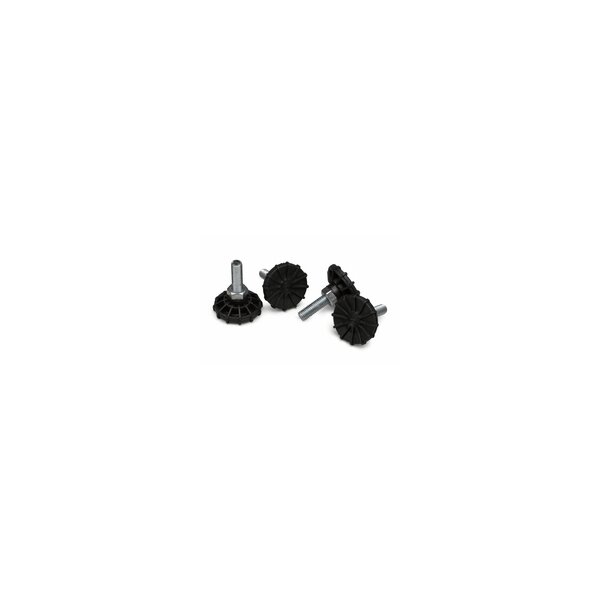 Equip füsse für Serverschränke 4Stk schwarz - 0,12 m