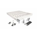 Equip Fachboden variabel 19" für Serverschränke 1U gr - Zubehör Stromversorgung - 0,5 m