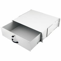 Equip Schublade 19" für Serverschränke 3U abschließbar gr - Zubehör Stromversorgung - 0,48 m