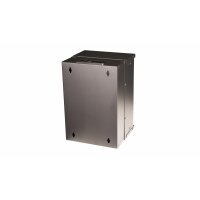 Equip 10" Wandgehäuse Glastür Eco 300x300mm 9U schwarz - Gehäuse - 10"