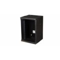 Equip 10" Wandgehäuse Glastür Eco 300x300mm 9U schwarz - Gehäuse - 10"