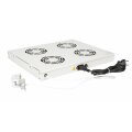 Equip Lüftermodul 19" für Serverschränke 4xLüfter RAL7035 - Zubehör Stromversorgung - 0,12 m