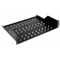 Equip Fachboden fest 19" für Serverschränke 2U 80cm sw - 0,8 m