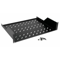 Equip Fachboden fest 19" für Serverschränke 2U 80cm sw - 0,8 m