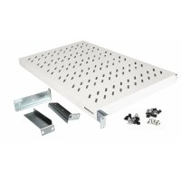 Equip Fachboden variabel 19" für Serverschränke 1U 100cm gr - 1 m