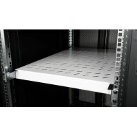 Equip Fachboden variabel 19" für Serverschränke 1U 100cm gr - 1 m