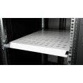 Equip Fachboden variabel 19" für Serverschränke 1U gr - Zubehör Stromversorgung - 1 m