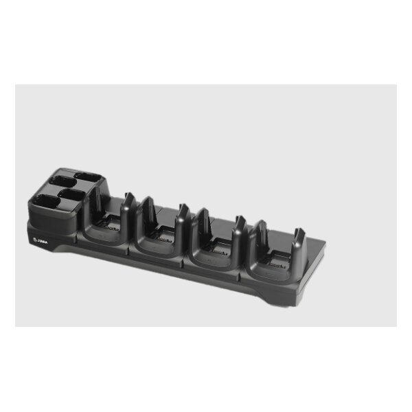 Zebra CRD-MC33-4SC4BC-01 - Schwarz - Indoor Batterieladegerät
