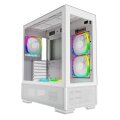MONTECH Sky TWO - Midi Tower - PC - Weiß - ATX - micro ATX - Gaming - Multi