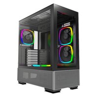 MONTECH SKY TWO Midi-Tower - schwarz - Midi/Minitower
