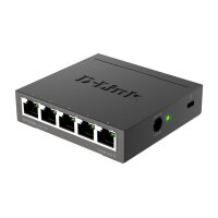 D-Link DGS-105, Unmanaged, L2, Gigabit Ethernet...