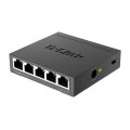 D-Link DGS-105 - Unmanaged - L2 - Gigabit Ethernet (10/100/1000) - Vollduplex