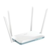 D-Link EAGLE PRO AI, Wi-Fi 4 (802.11n), Einzelband (2,4GHz), Eingebauter Ethernet-Anschluss, 4G, Weiß, Desktop-/Pol-Router