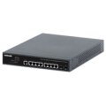 Intellinet L2+ Managed PoE++ Switch 8x Gbit 2x SFP - Switch - 1 Gbps