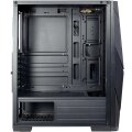 Inter-Tech IT-3303 HORNET - Tower - PC - Schwarz - ATX - ITX - micro ATX - Acryl - Multi
