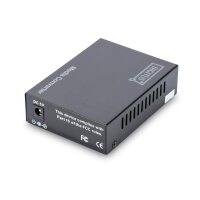 DIGITUS Bidirectional Gigabit Medienkonverter, RJ45 / SC