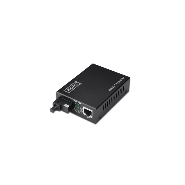 DIGITUS Bidirectional Gigabit Medienkonverter, RJ45 / SC