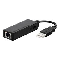 D-Link DUB-E100 - Kabelgebunden - USB - Ethernet - 100 Mbit/s - Schwarz