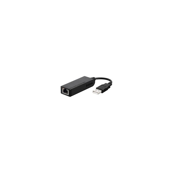 D-Link DUB-E100 - Kabelgebunden - USB - Ethernet - 100 Mbit/s - Schwarz