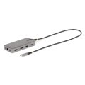 StarTech.com USB-C Multiport Adapter - 3 Monitor Laptop Dockingstation 2x 4K 60Hz + 1x 4K 30Hz HDMI & DisplayPort - 3x USB-A - 100W PD - GbE - Reisedock/Docking Station - Thunderbolt3/4 Dock - Windows & ChromeOS - Kabelgebunden - USB 3.2 Gen 2 (3.1 Gen 2)
