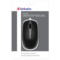 Verbatim 49019, Beidhändig, Optisch, USB Typ-A, 1000...