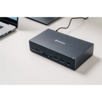 Verbatim USB-C Pro Dockingstation CDS-17 mit...