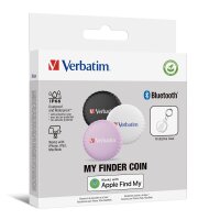 Verbatim MYFC-03BWP My Finder Coin Bluetooth 3 pack B/w/p
