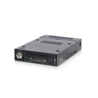 Icy Dock MB833M2K-B - SSD-Gehäuse - M.2 - SAS - 32 Gbit/s - Schwarz