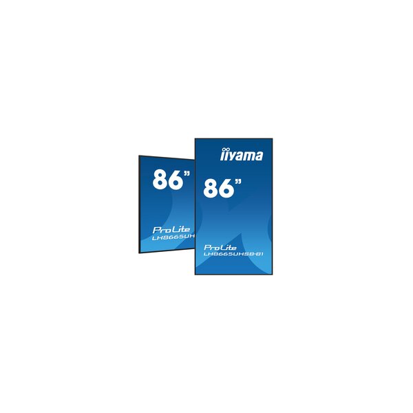 Iiyama LH8665UHSB-B1 86 - Flachbildschirm (TFT/LCD) - 215,9 cm