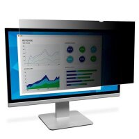 3M Blickschutzfilter für 23,8" Breitbild-Monitor - Monitor - Rahmenloser Display-Privatsphärenfilter - Schwarz - Kunststoff - Schwarz - Durchscheinend - Anti-Glanz