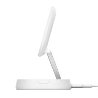 Belkin BoostCharge Pro Ladestation mit Qi2 15 W weiß