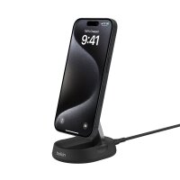 Belkin BOOST Charge Pro Qi2 15W magn.Ladestat.schwarz WIA008btBK
