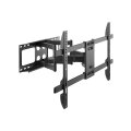 Equip Neig-/schwenkbare TV-Wandmontagehalterung - 37 bis 80 Zoll - 2,03 m (80") - 200 x 200 mm - 600 x 400 mm - -15 - 5° - Kunststoff - Edelstahl - Schwarz