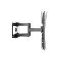 Equip Neig-/schwenkbare TV-Wandmontagehalterung - 37 bis 80 Zoll - 2,03 m (80") - 200 x 200 mm - 600 x 400 mm - -15 - 5° - Kunststoff - Edelstahl - Schwarz